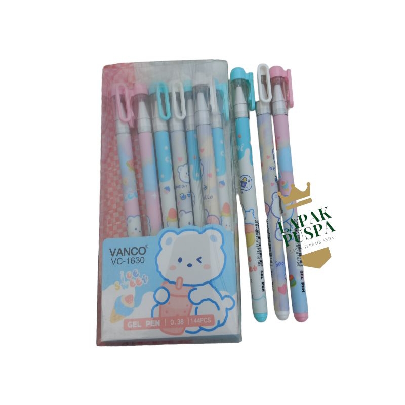 

1 pcs pulpen bolpoin vanco mika 1630