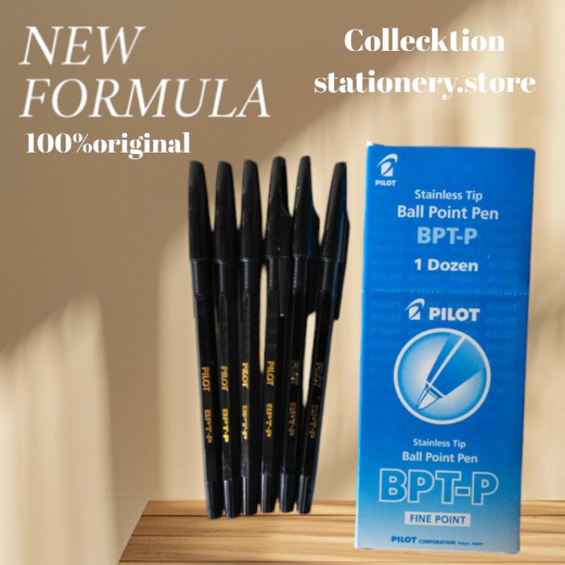 

BOLPOIN PILOT BPT-P /PULPEN PILOT WARNA HITAM