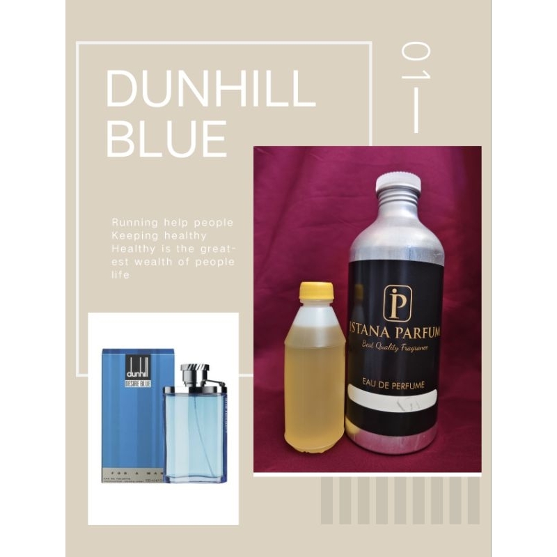 BIBIT PARFUM DUNHILL BLUE ORIGINAL 100ML / PARFUM DUNHILL BLUE 100 ML