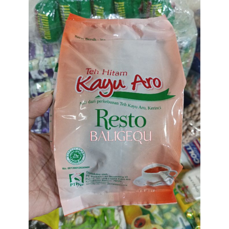 

Teh Kayu Aro Resto asli Kerinci 250 gram