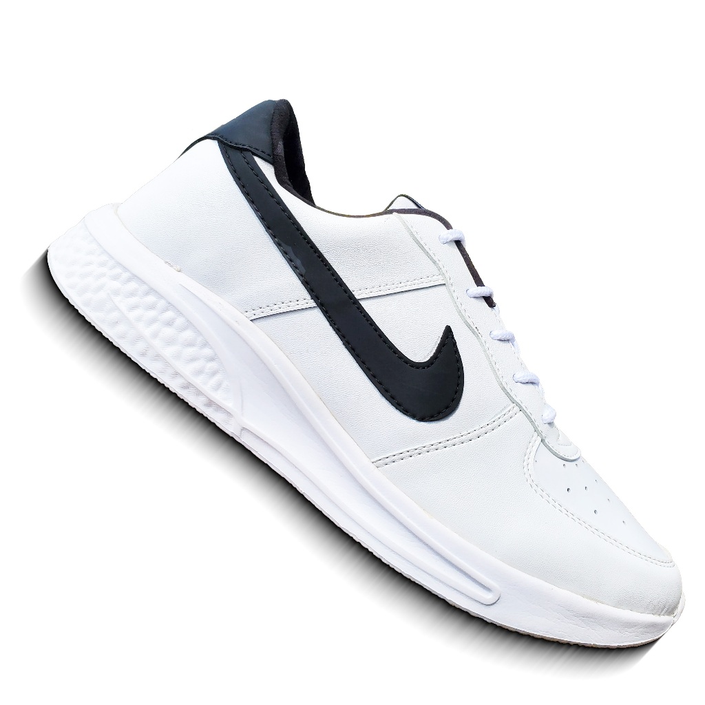 Sepatu Pria Big Size Sepatu Jumbo Sepatu Running Pria Sepatu Sporty Jumbo 44 45 46 47 48 49 Putih