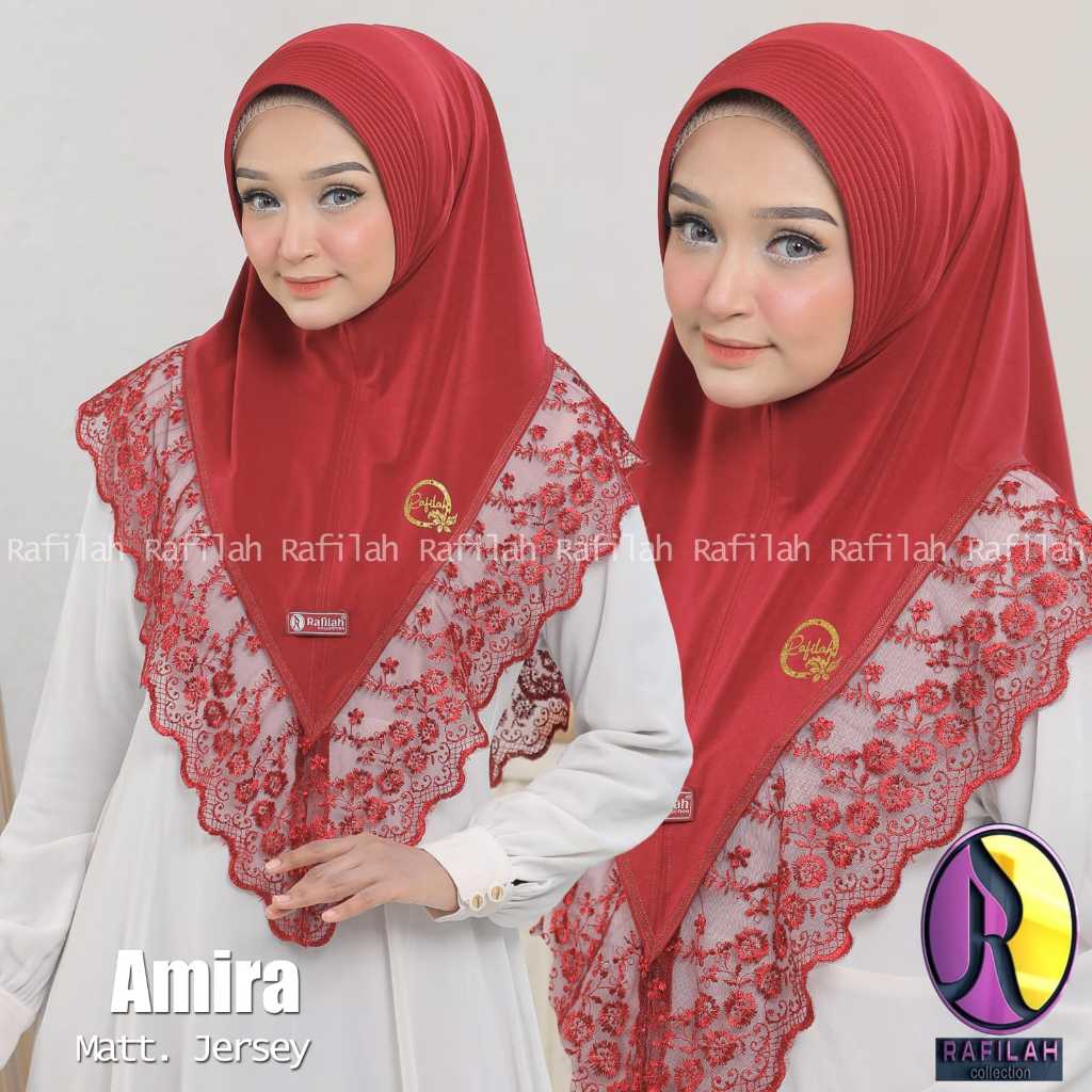 [015 Amira Rafilah] Jilbab Hijab Instan Amira Ori Rafilah Collection