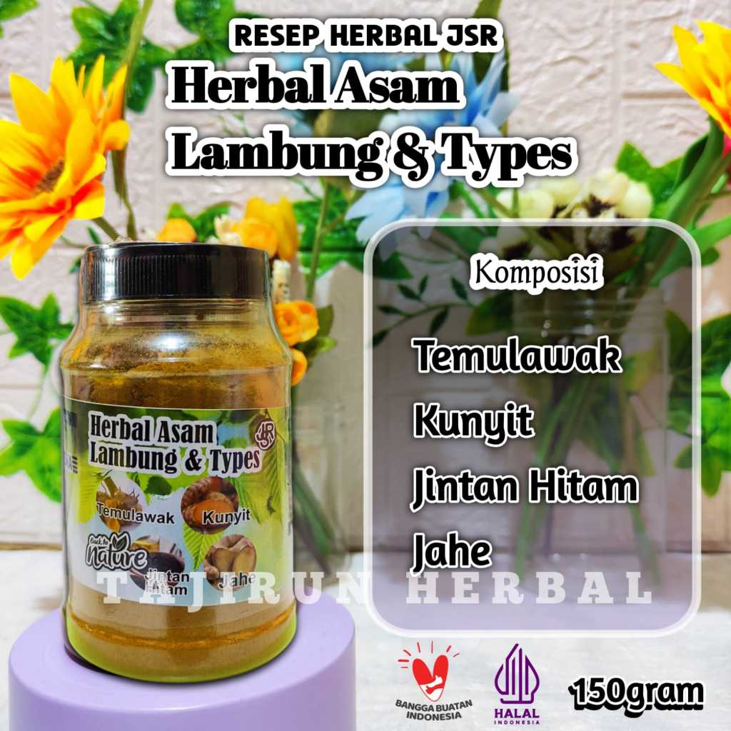 

Ramuan Herbal alami JSR untuk lambung dan types 150gr