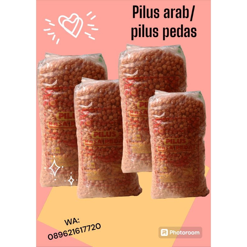 

pilus arab pedas manis 1ball isi 3kg enak gurih renyah