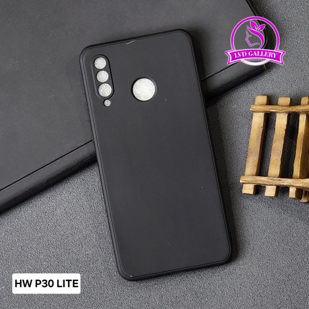 Huawei P30 Lite Huawei P30 Pro Huawei P40 Pro Huawei P30 Case Macaron Square Black Softcase Slim Mat