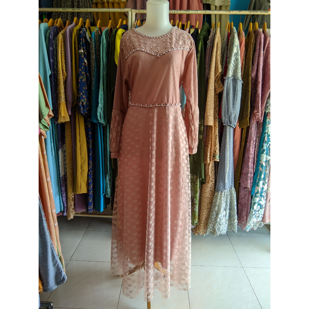 Gamiss burkat kekinian//ootd gamis kekinian 2024