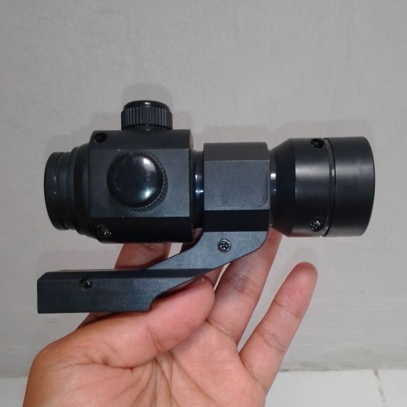 Mainan Scope Red Dot Dummy Laser Universal Spring