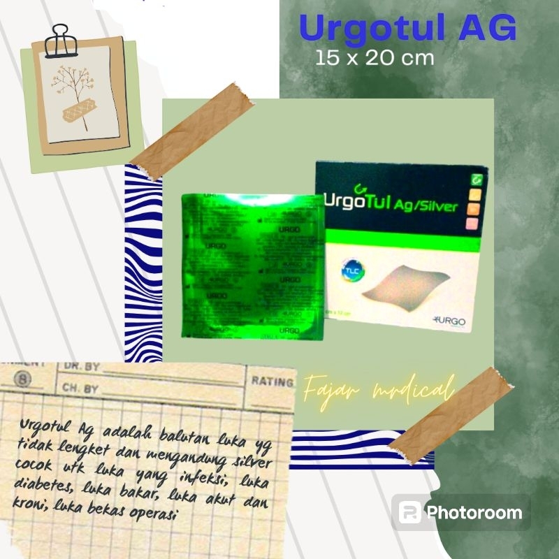 Urgotul Ag/Silver10x12cm