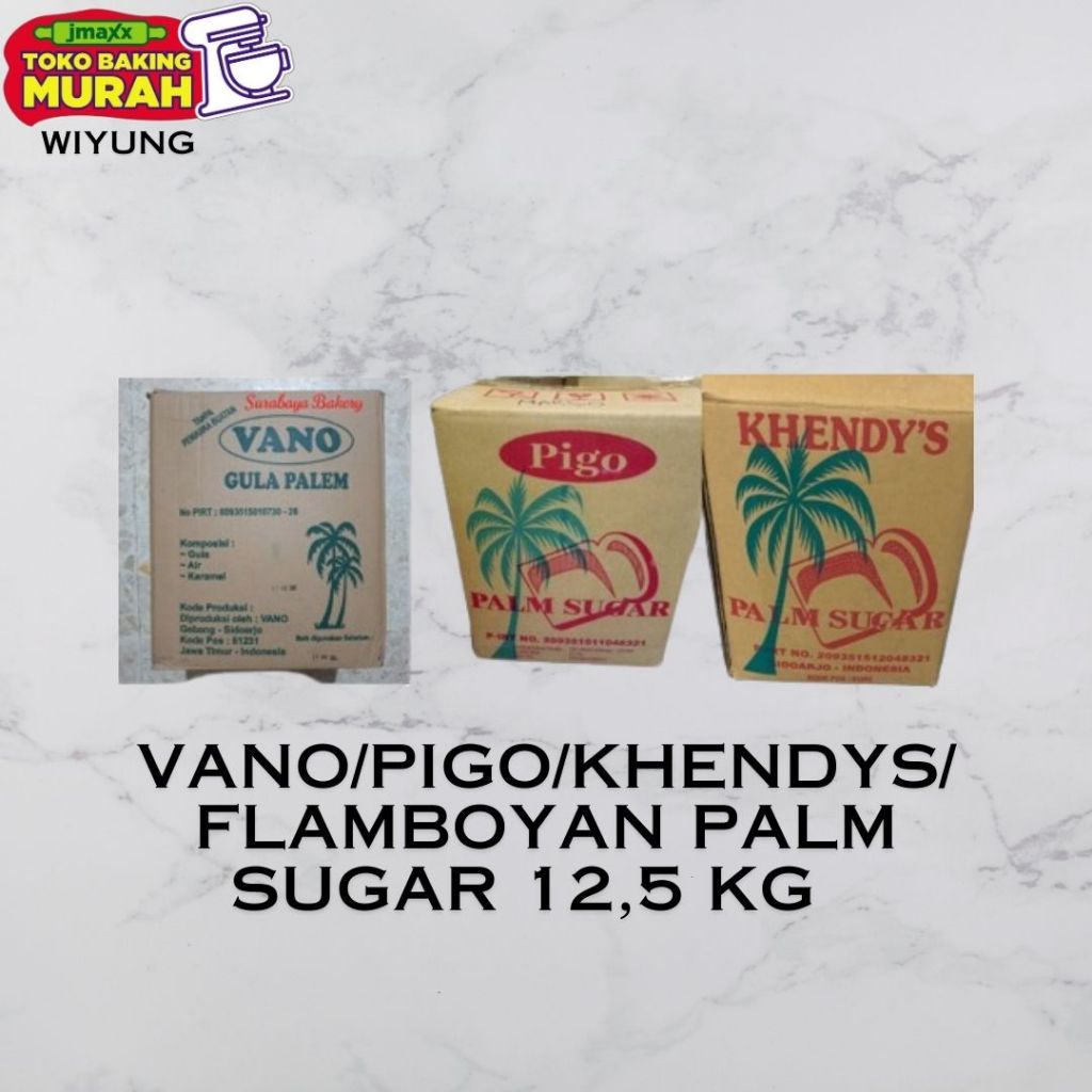 

VANO/PIGO/KHENDYS/FLAMBOYAN PALM SUGAR 12,5 KG