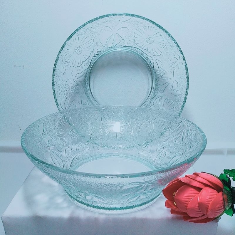 KIG-VS2200 | MANGKOK KACA BESAR | MANGKOK SAJI | MANGKOK BELING BESAR KEDAUNG