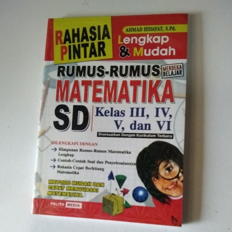 RUMUS-RUMUS MATEMATIKA SD KELAS 3,4,5,6