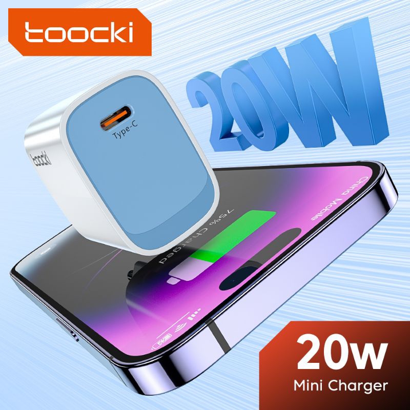 Kepala Charger USB Type C Fast Charging PD 20W/charger iPhone/charger
