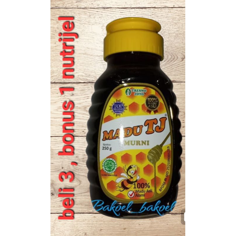 

MADU TJ 250 GR ( MURNI ) exp 05/2025 [beli 3 ,bonus 1 nutrijel]