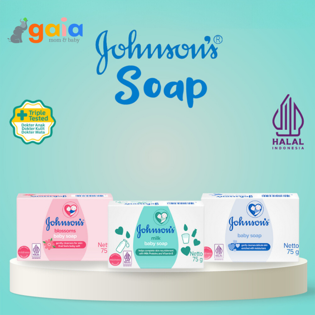 Johnson's Baby Soap Box | Sabun Batang Bayi