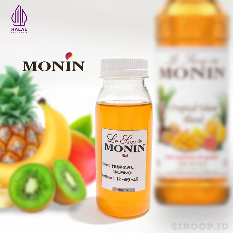 

Monin Tropical Island Blend Syrup Repack (30ml,75ml,100ml)