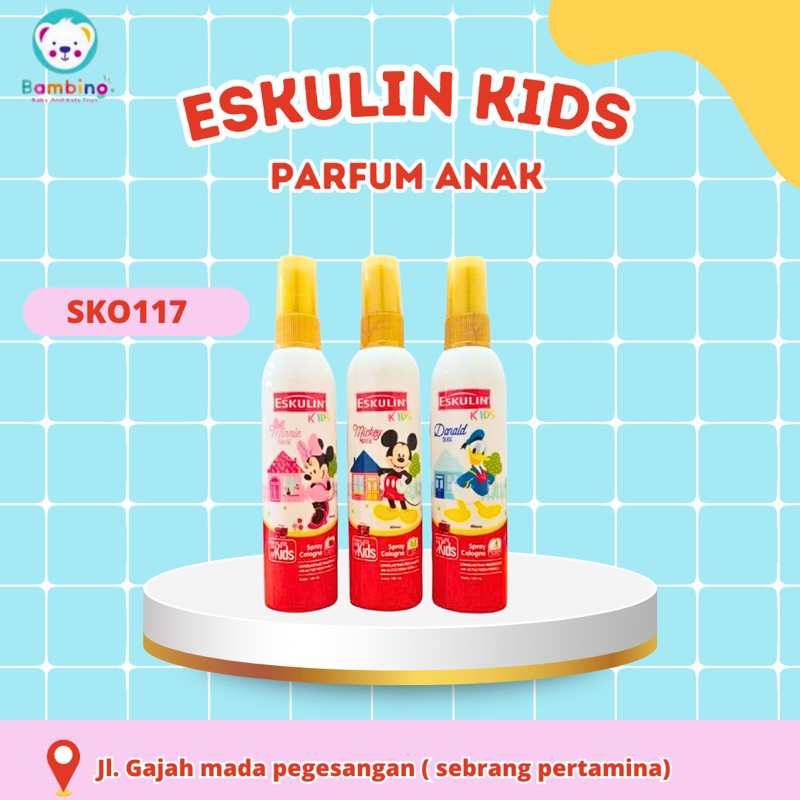 Eskulin Kids Spray Cologne