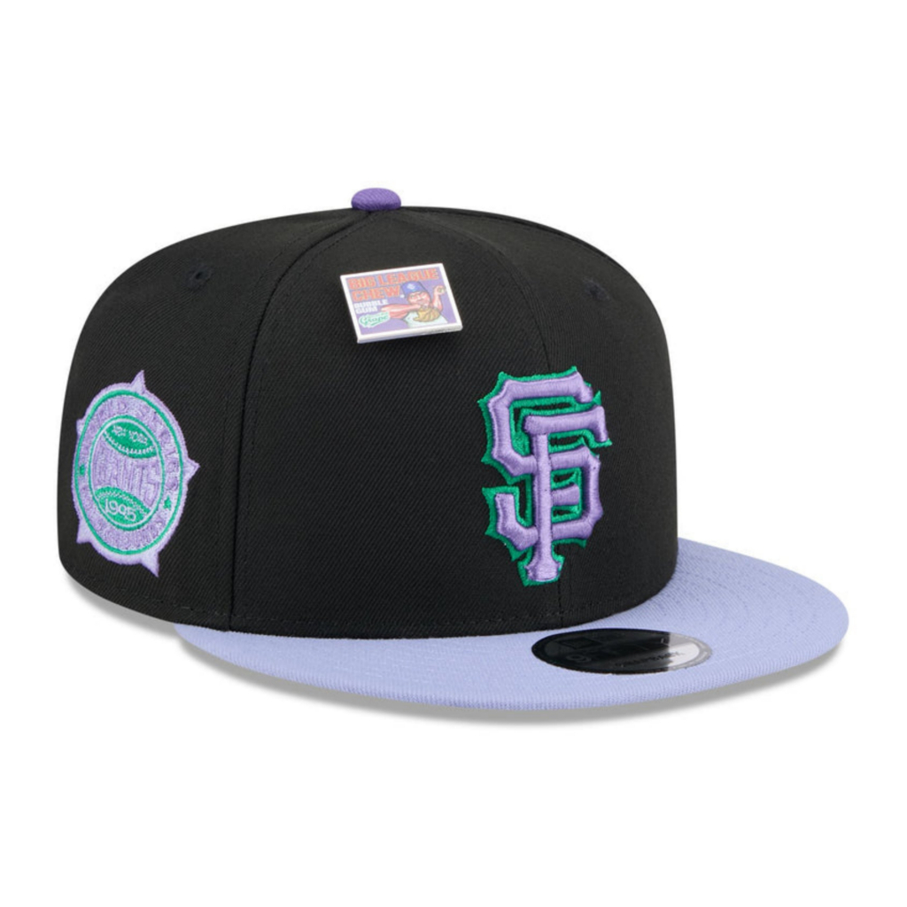 Topi New Era Cap San Francisco Giants Big League Chew Black 9Fifty Snapback Original