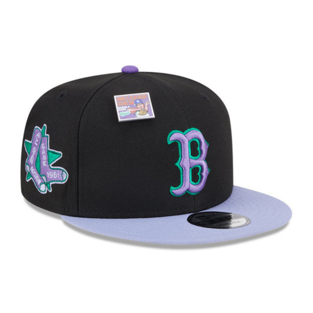 Topi New Era Cap Boston Red Sox Big League Chew Black 9Fifty Snapback Original