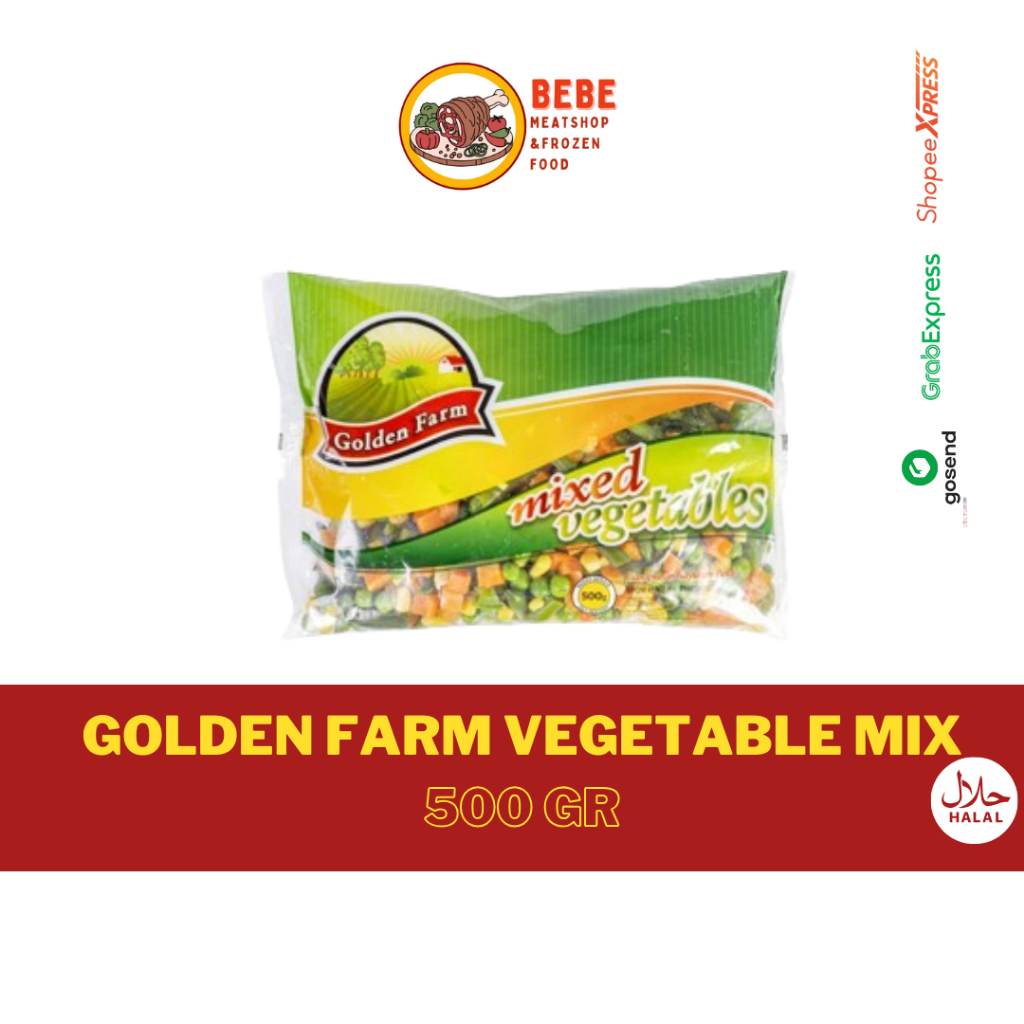 

Golden Farm Mix Vegetable 500gr
