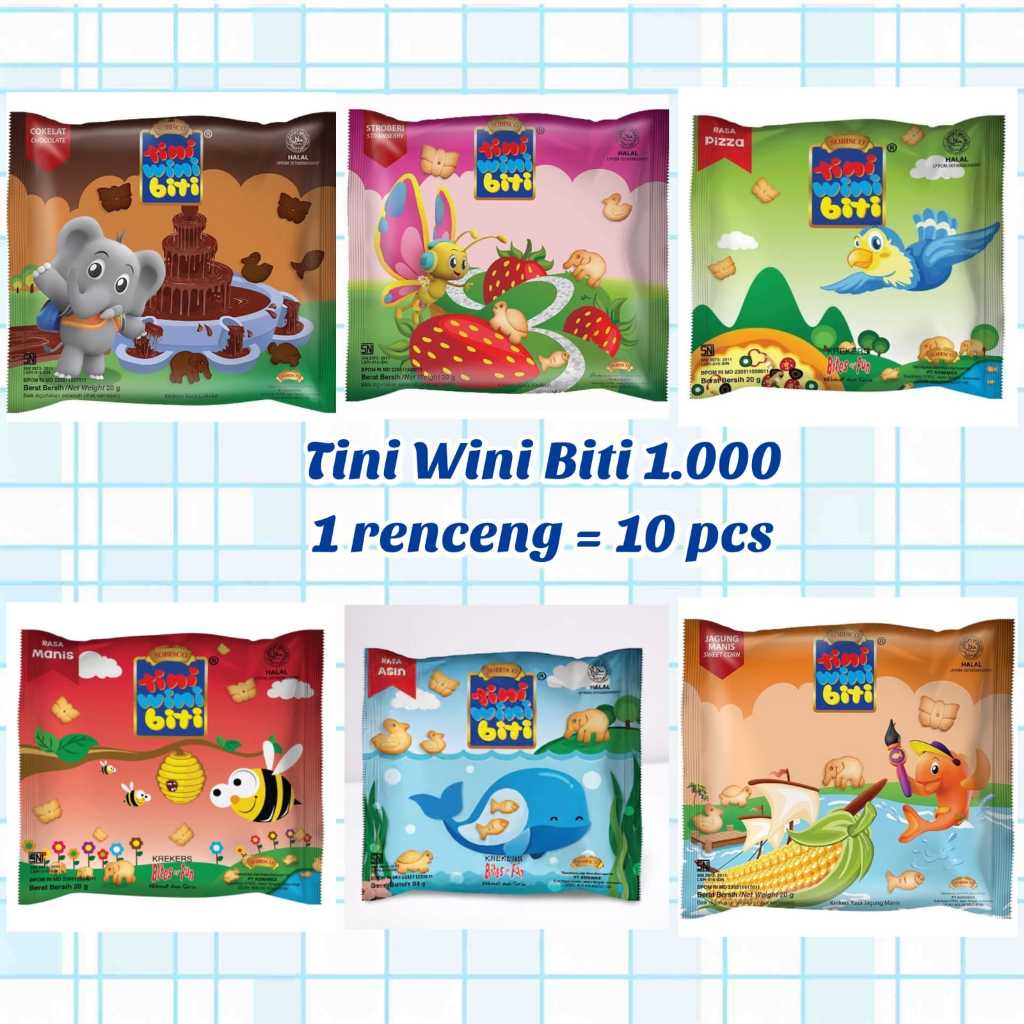 

TINI WINI BITI 1000 (1 RENCENG = 10 BUNGKUS)