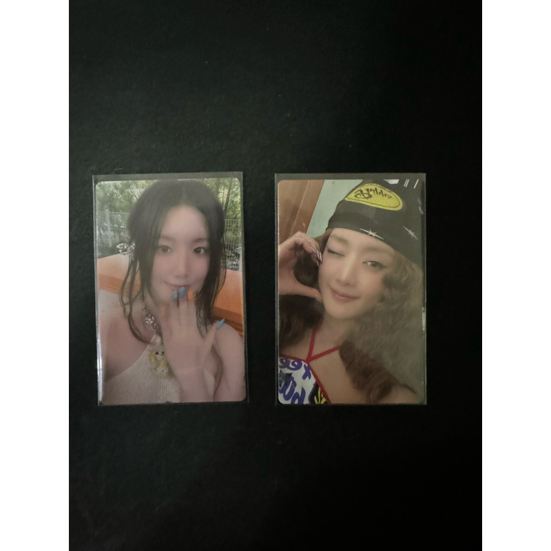 Photocard PC (G)-IDLE gidle Shuhua Minnie I Sway Poca Ver