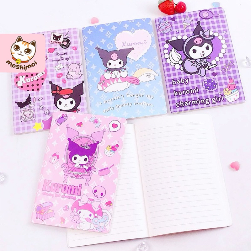 

Buku tulis Kuromi 08047 /Notebook/Notes/Memo/Agenda harian/Buku Catatan/Buku Harian Motif premium