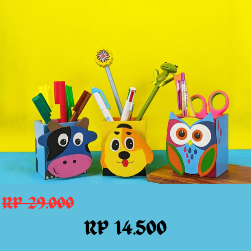 

TEMPAT PENSIL HEWAN IMUT