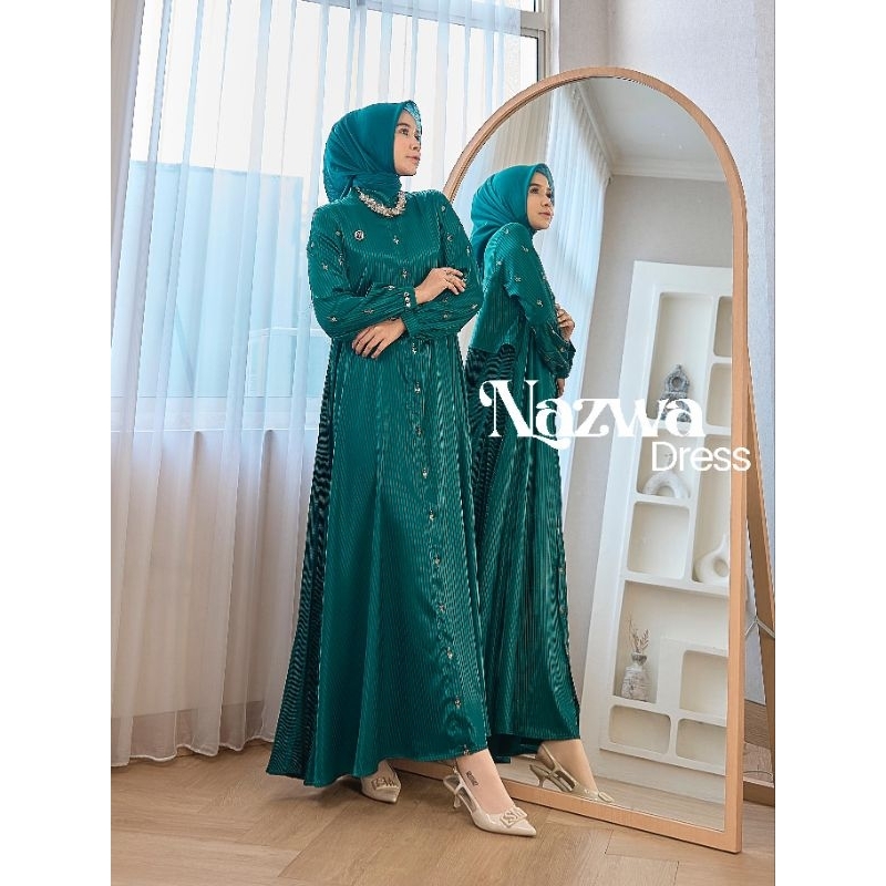NAZWA DRESS BY MAREVI GAMIS TERBARU ABAYA ORIGINAL