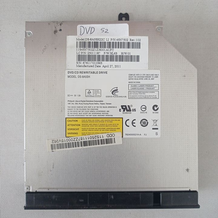 DVD ROM RW Laptop Lenovo B460 Original Second Bekas 52
