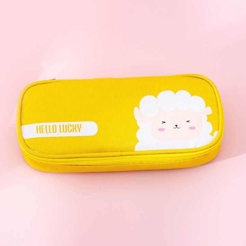 

kotak pensil Cute Yellow Domba