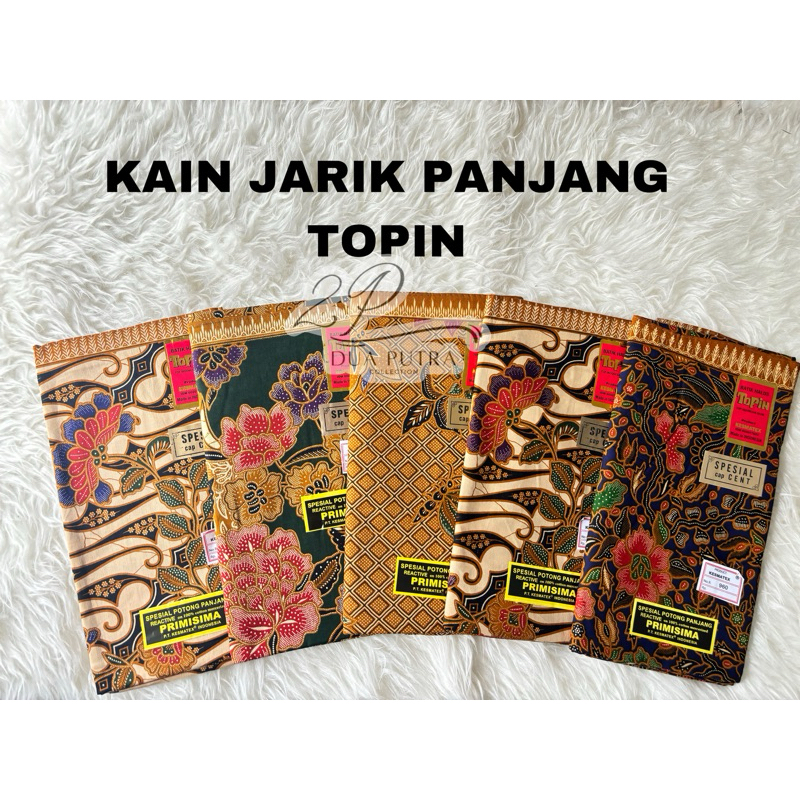 KAIN BATIK SAMPING TOPIN CAP CENT / IBU MELAHIRKAN / JARIK PANJANG