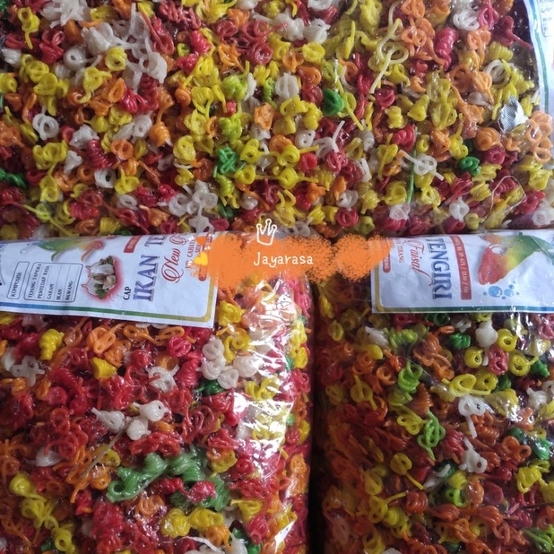 

KERUPUK GELUNG KEONG MINI WARNA WARNI SEBLAK MENTAH 5Kg