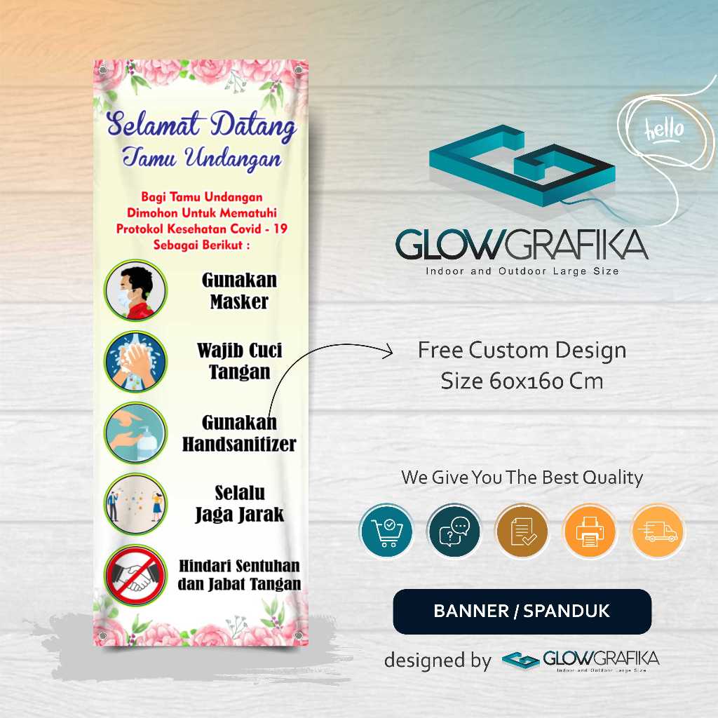 Cetak Spanduk Banner Selamat Datang Tamu Undangan