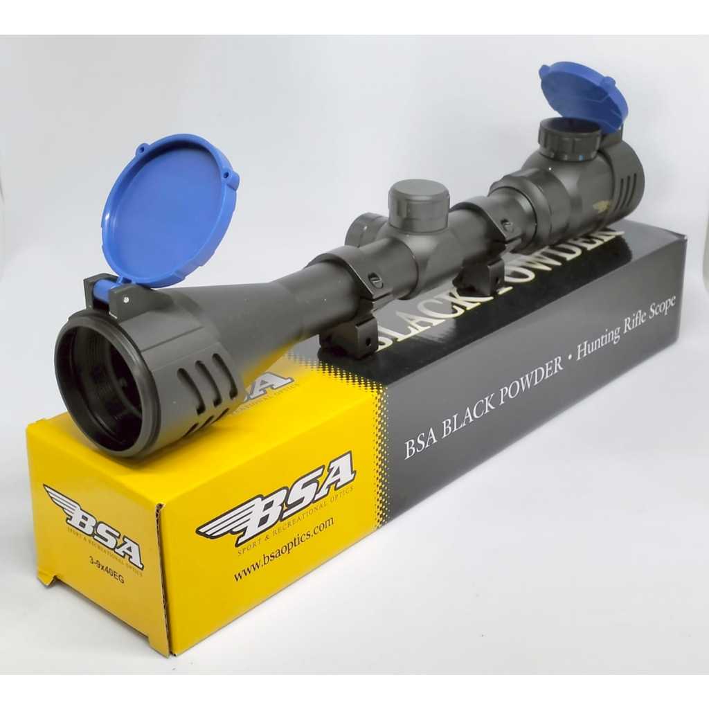 Teleskop / Telescope BSA 3-9x40 EG Tutup Flip