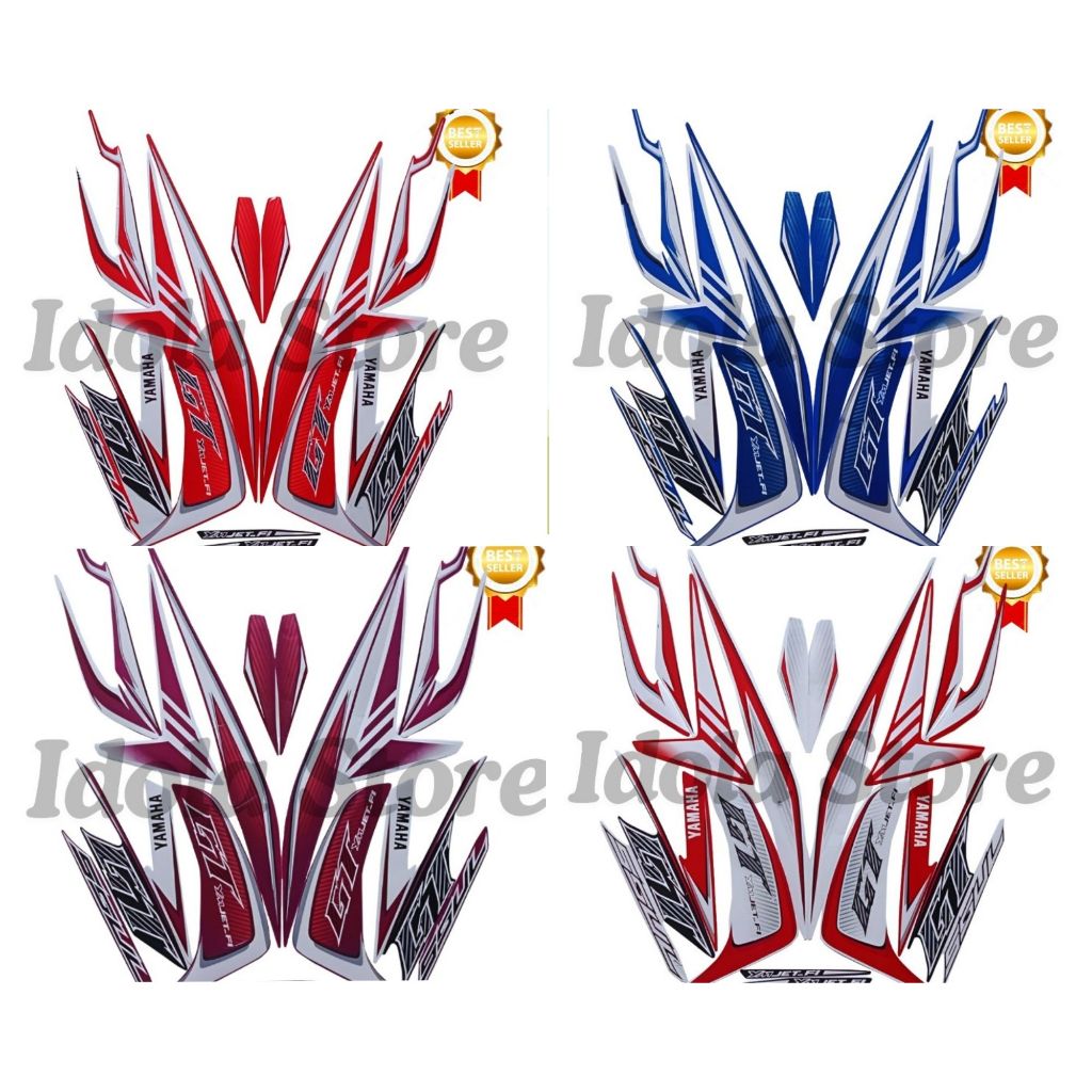 Stiker Striping Standart Mio Soul GT 2013 List Stiker Standar Mio Soul GT 2013 Terbaik