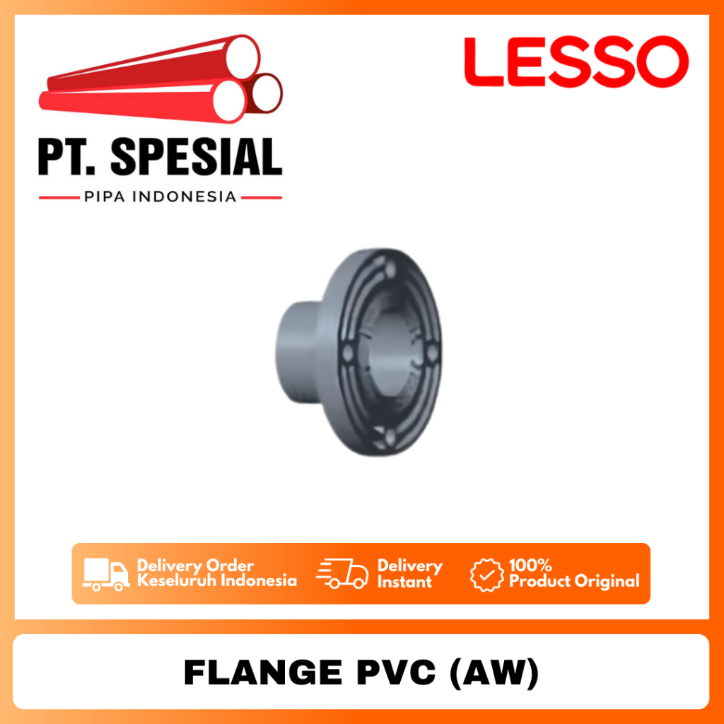 Flange PVC AW Lesso / Flange AW PVC Lesso / Flange PVC Lesso - 10