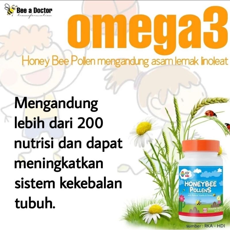 

Honey Bee Pollens Original 60 Tab
