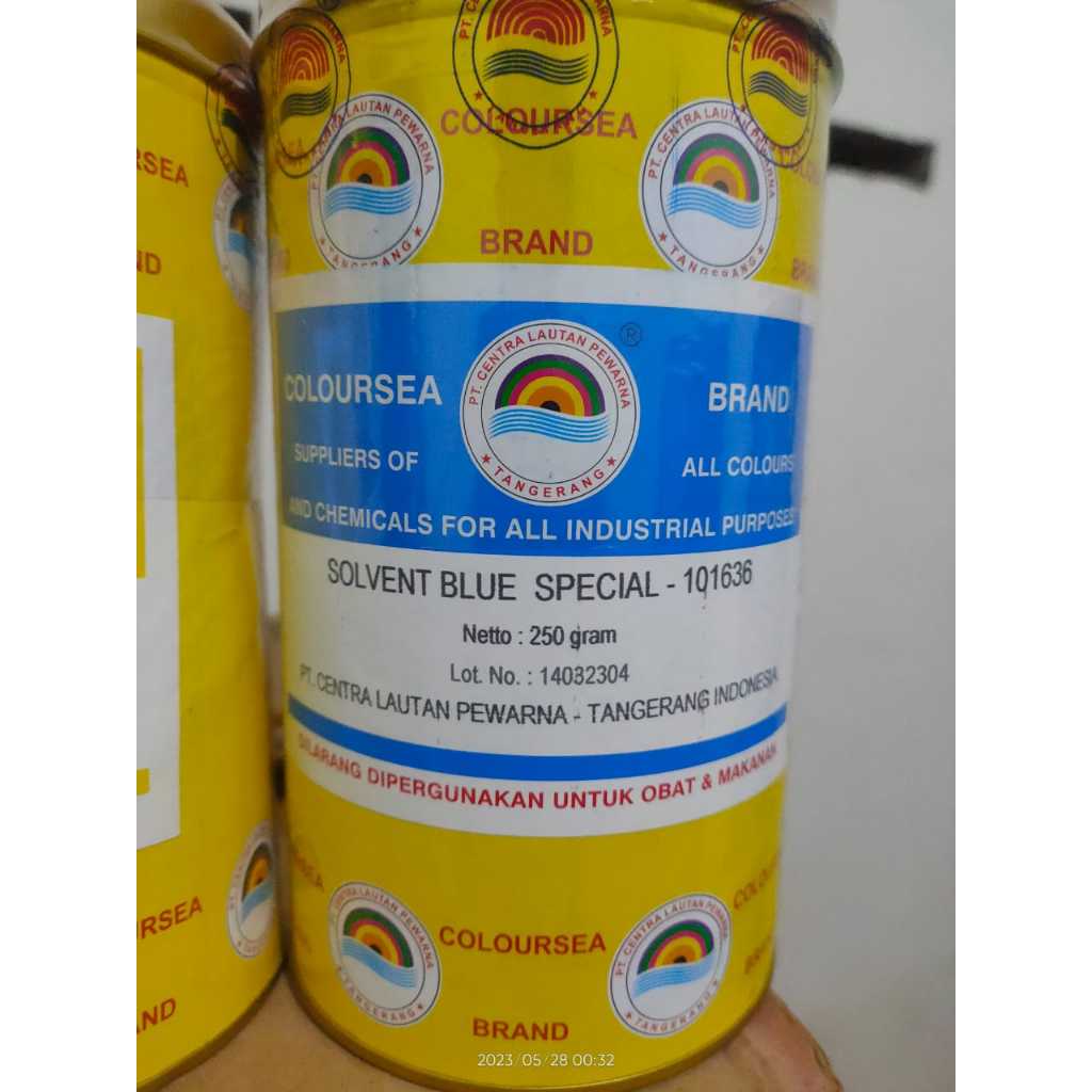 

PEWARNA MINYAK COLOURSEA SOLVENT BLUE SPESIAL