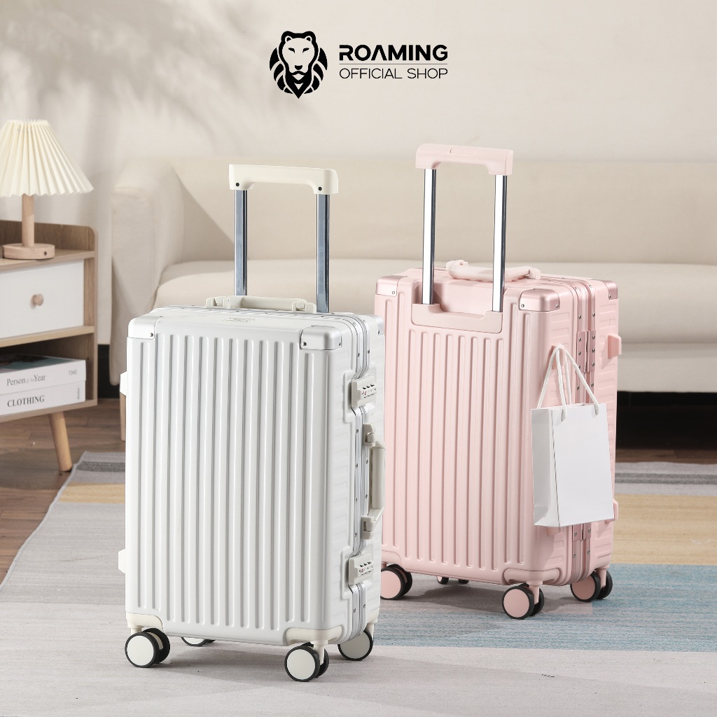 Roaming Koper Kabin Pesawat dan Bagasi Pesawat Hardcase Polycarbonate Anti Pecah R079 Size 20-28 Inc
