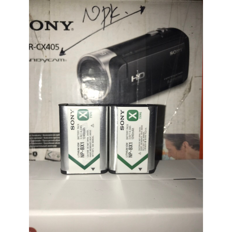 baterai handycam sony cx405 bekas