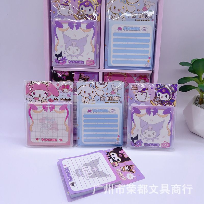 

[PREMIUM] Sticky Note Motif Sanrio / Sticker Note Kuromi Melody Cinnamorol / Memo Stiker