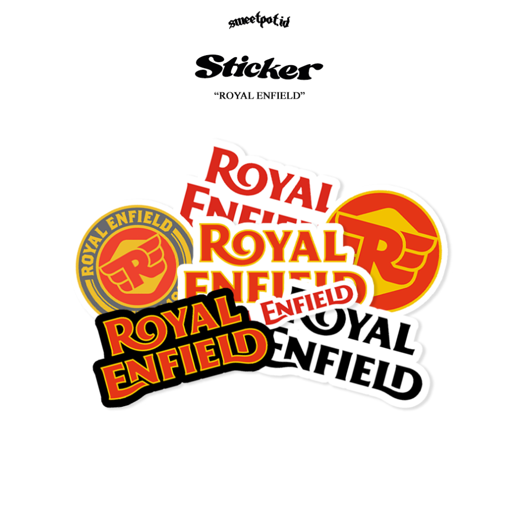 

(BISA COD) STIKER AESTHETIC "ROYAL ENFIELD" / STIKER HELM / STIKER LOCAL BRAND / STIKER AESTETHIC / ANTI AIR / STICKER BIJIAN / STICKER ECERAN / STICKER METAL / STICKER POP / VIRAL