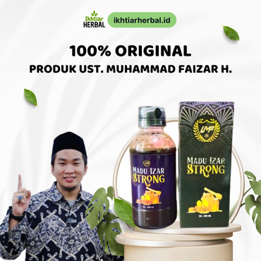 

Madu Izar Strong - Untuk Kejantanan Pria | Herbal Ruqyah Ustadz Faizar