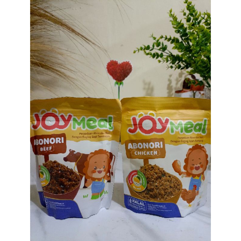 

JoyMeal AboNori Chicken / Beef 50gr Perpaduan Abon dan Nori dengan Ayam Kampung dan Daging Sapi Tenderloin