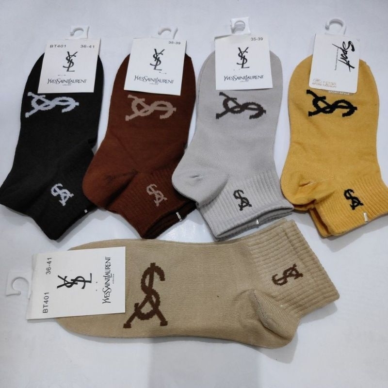 (Min 3pcs @9000)Y S LKAOS KAOS KAKI WOMEN FASHION Y.SL