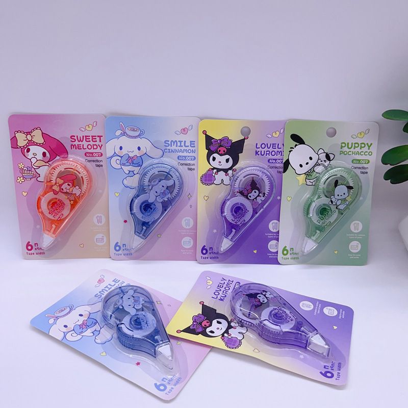 

[PREMIUM] Correction Tape Tip EX 6M Sanrio Series / Correction Pen / Tipe X Pita