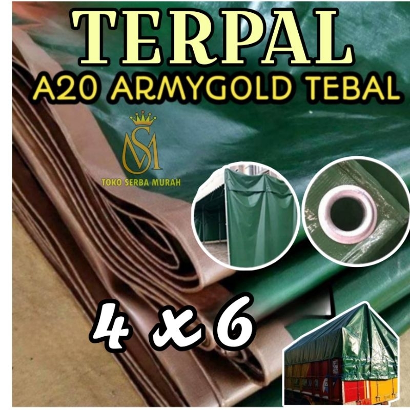 Terpal A20 4x6 UV KOREA Import, terpal terop terpal jemuran terpal kolam terpal truk dll