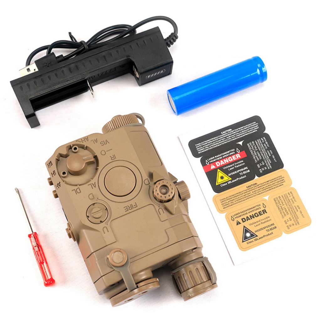ANPEQ-15 LED WHITE LIGHT Red and Green Laser Hatesix