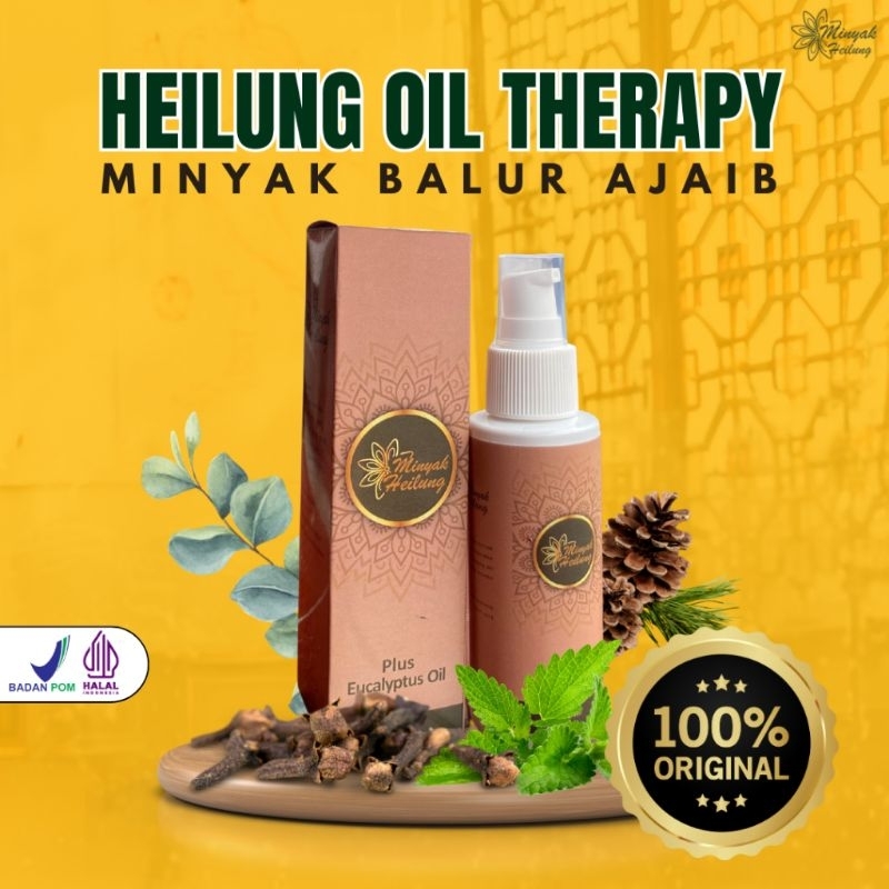 MINYAK HEILUNG HEILUNG OIL 50 ml Minyak Balur Sejuta Manfaat Halal BPOM