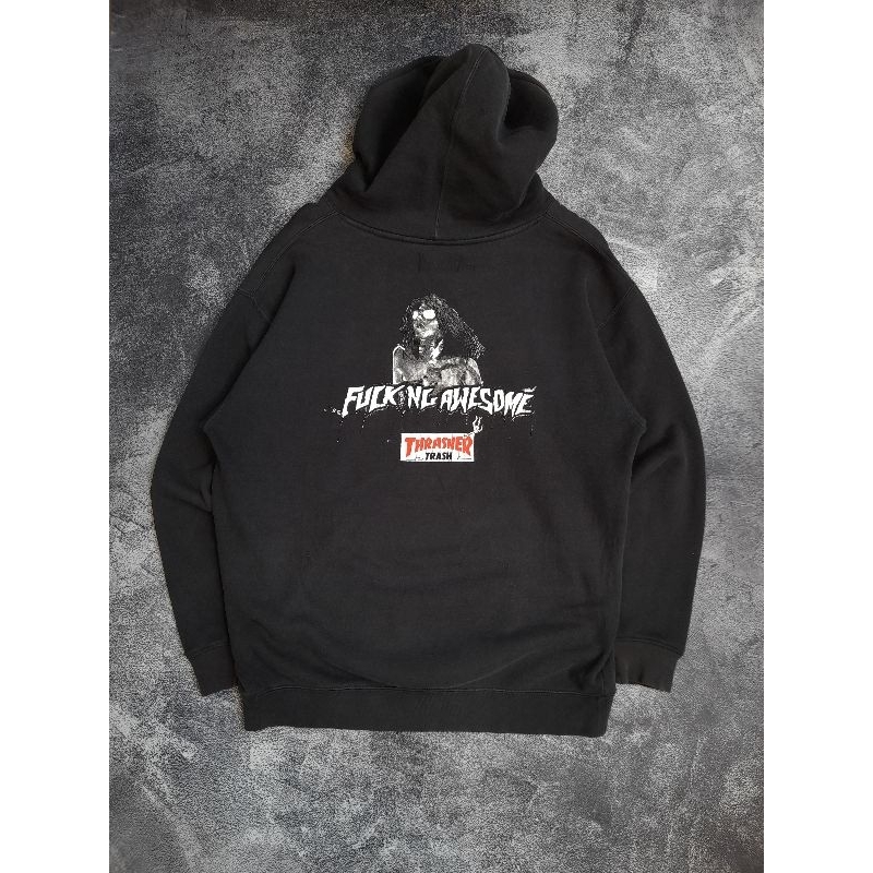 FUCKING AWESOME X THRASHER TRASH ME HOODIE